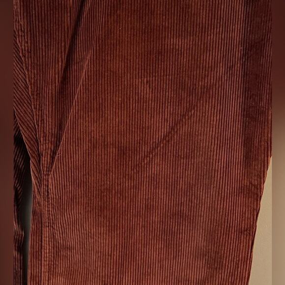 Modcloth Corduroy Flare-Leg Pants - NWT - Brown - 20W - Picture 3 of 7